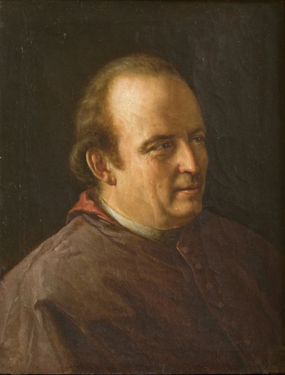 Jean - Baptiste Wicar, 116, ritratto di ecclesiastico, Galleria Nazionale dell'Umbria, Perugia 1
